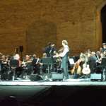 DSCF0033 - con Neri Marcorè - Sferisterio di Macerata. agosto 2019